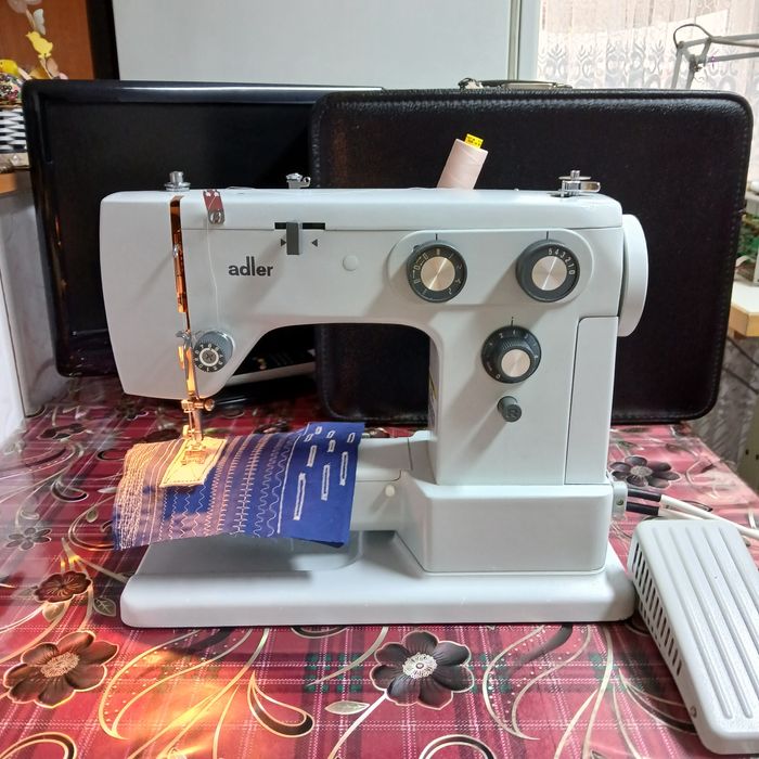 Masina  cusut ADLER cu graifar industrial rotativ si multiple operatii