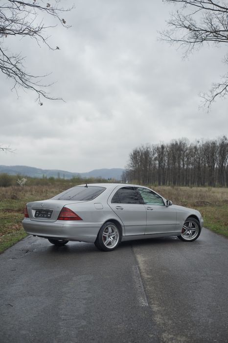 Bara spate Mercedes S CLASS W220 facelift, nonfacelift far aripa bara