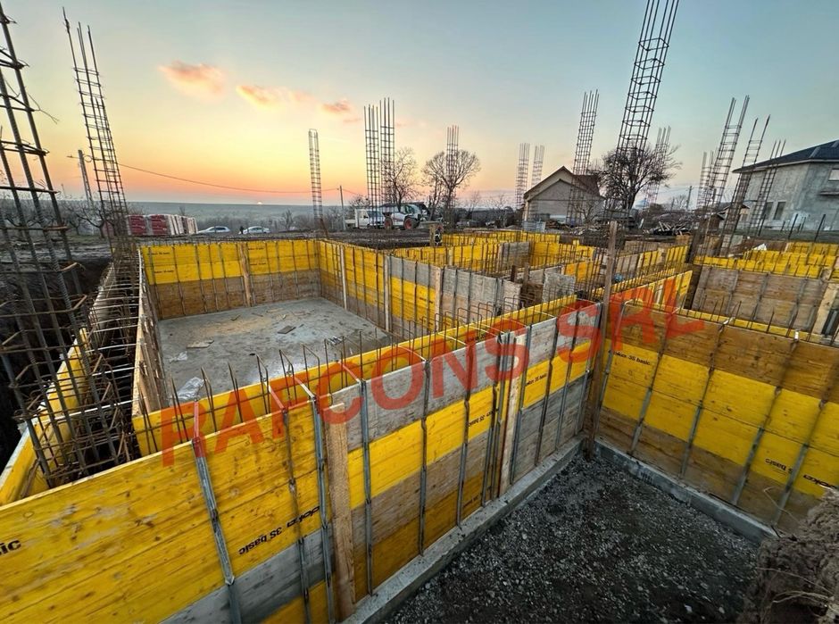 Panouri cofraje tip doka, placa galbena stratificata