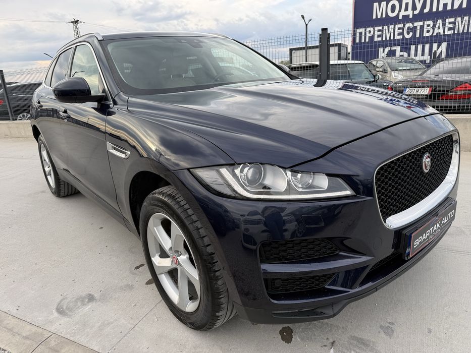 Jaguar F-PACE 2.0D* 2018г* 152.000КМ* Сервизна История* Топ Съствние*