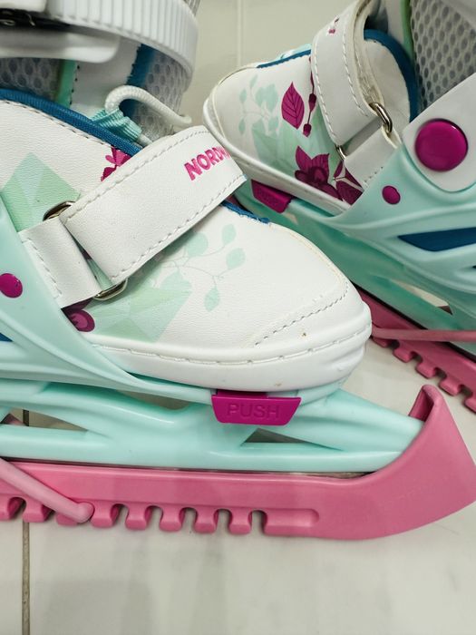 Коньки детские для девочек 26-31