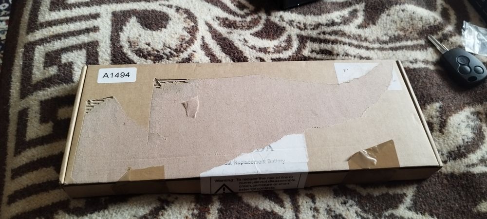 A1494 батерия за лаптоп Apple, 6 клетки, 11.4V, 98.99Wh 8680 mah