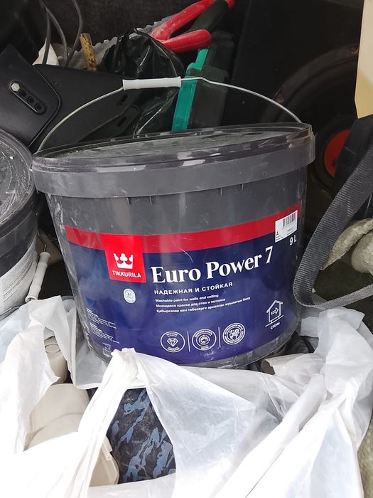 Акриловая краска Tikkurila 9 Литр 2 штук