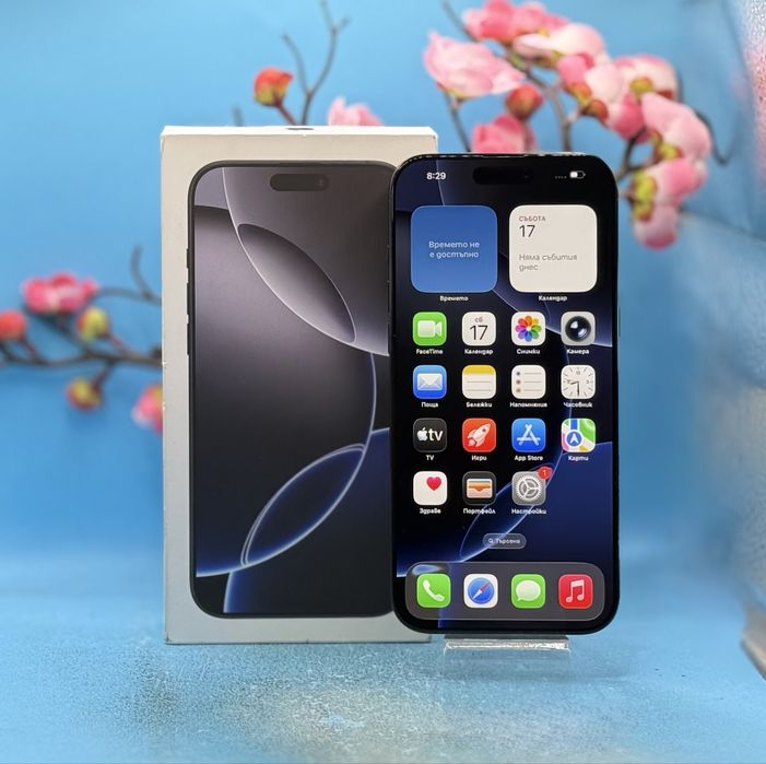 Apple iPhone 16 Pro Max, 256GB, 5G, Black Titanium