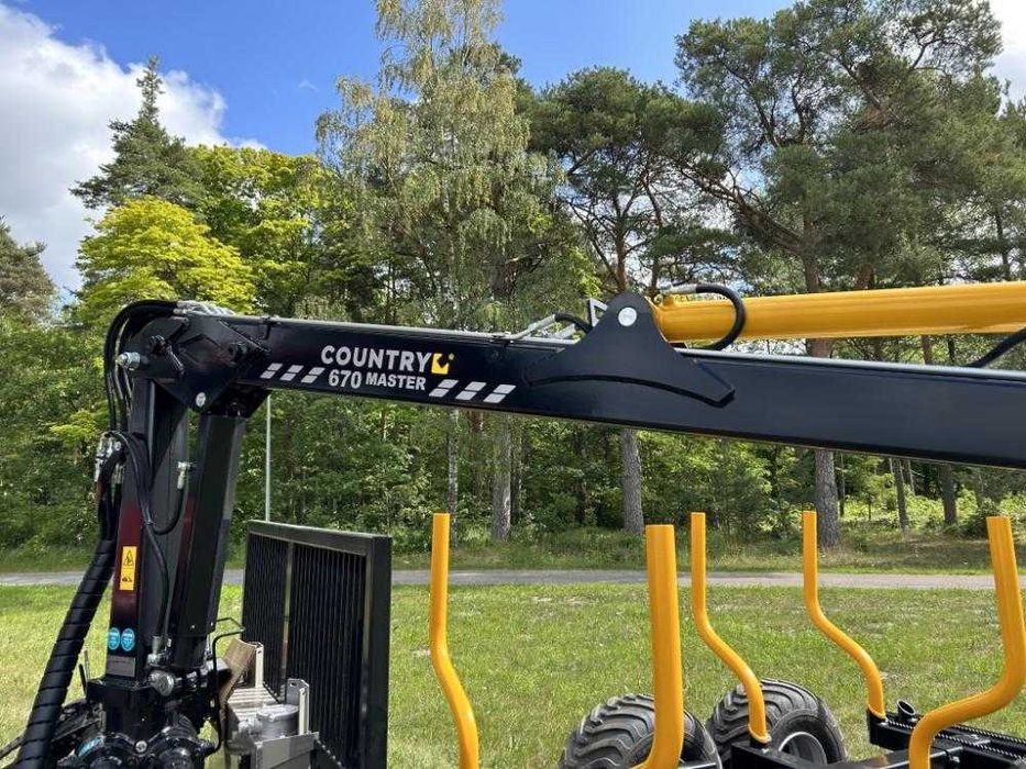 Специализиран кран за дърводобив 6.70 м с удължение и подарък ротатор