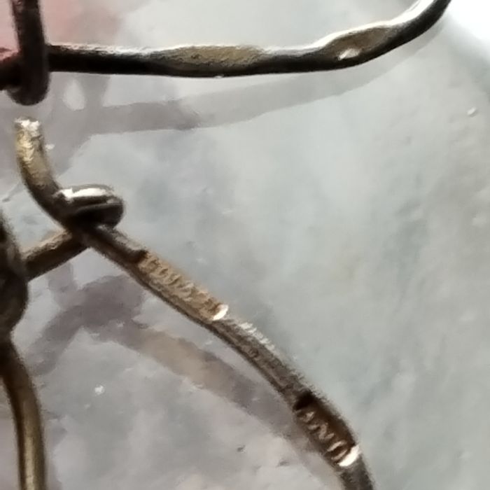 Серьги серебро СССР.