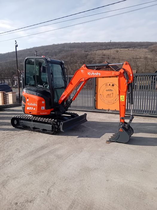Vand miniexcavator kubota U27-4 an 2023