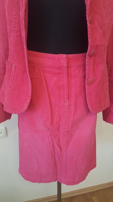 Костюм с юбкой, вельвет