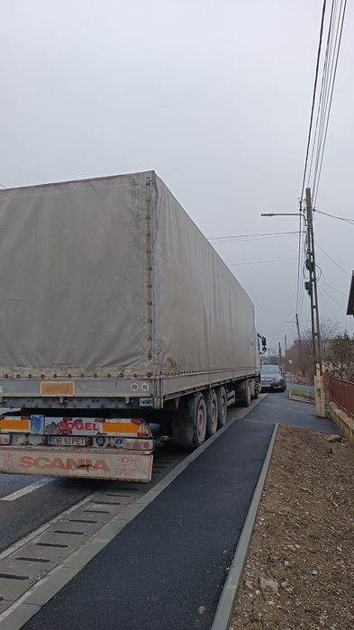 Remorcă Kögel SN24, 2006, prelată gri, obloane