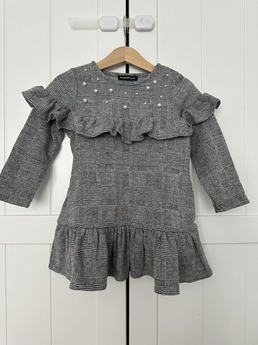 Lot 3 rochii Zara, Reserved si Pepco, cu maneci lungi, 98 cm, 2-3 ani