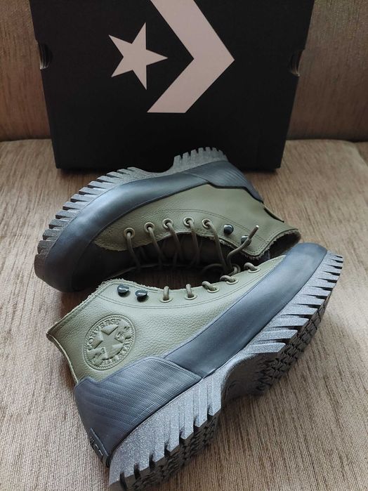 Кожени кецове Converse Lugged 2