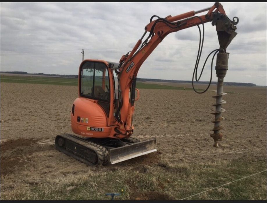 Мини Экскаватор сваи гидромолот ямобур