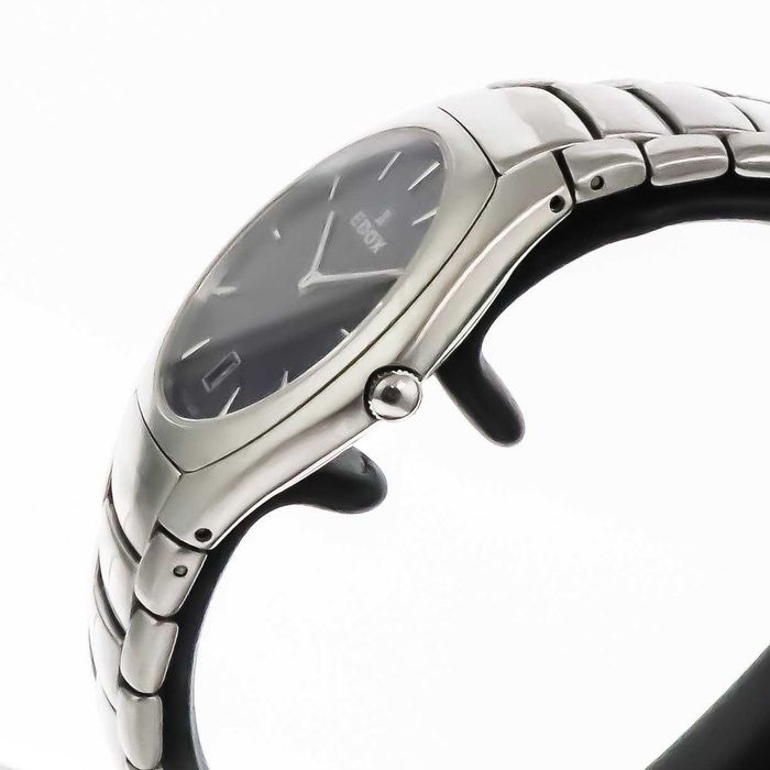 Edox Les Bémonts Ultra Slim Quartz 27006-3B-BUIN - Swiss Made