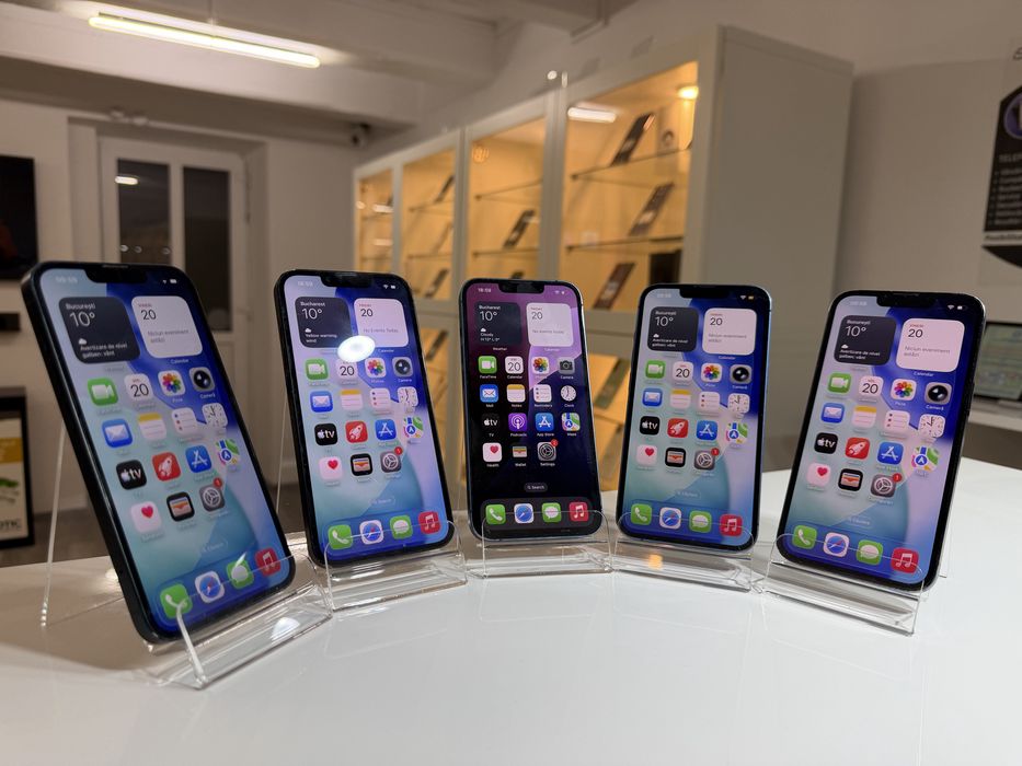  iPhone 13 black si blue 128 GB ! Garantie 12 luni + cadou