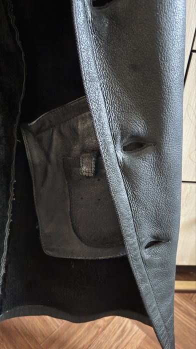 Продам кожанную дубленку