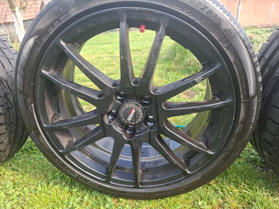 JANTE ALUTEC r18 cu cauciucuri de vara aproape noi