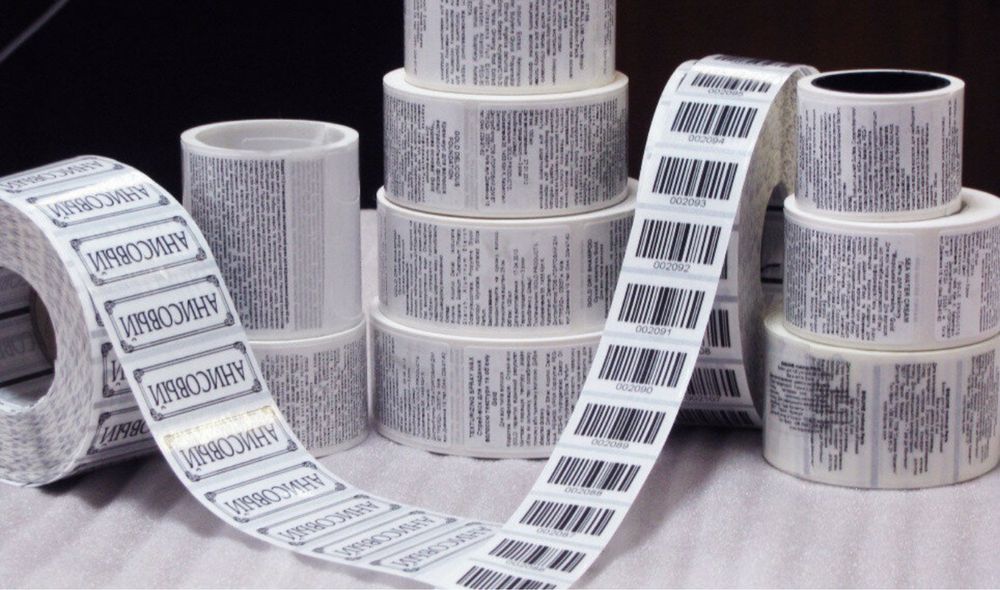 Самоклеящаяся термоэтикетка ETIKETKA