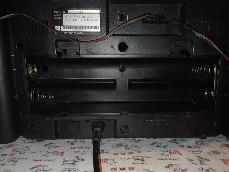 Casetofon retea si portabil boombox Samsung PD 745 Karaoke Stereo