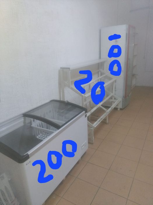 Продам стеллаж, полка, морозильник