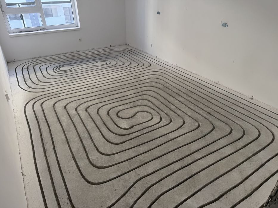 Incalzire in pardoseala prin canelare fara inaltare