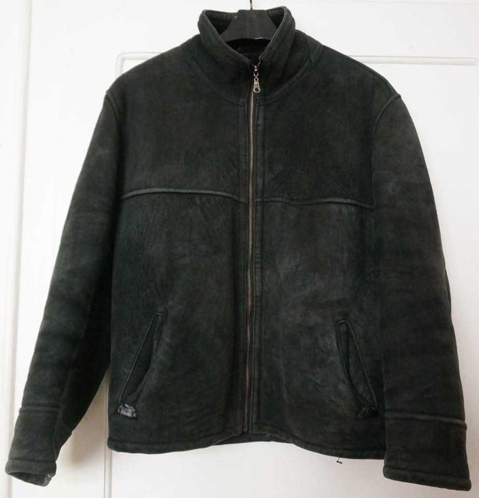 Мъжки кожуж , зимно яке от естествена кожа