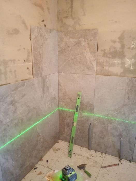 Укладка брусчатка, Установка кафель