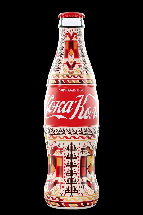 Кока кола бутилки с шевици/Coca cola 0,250ml.