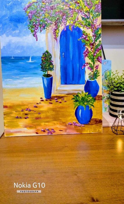 Картини, рисувани с акрилни бои