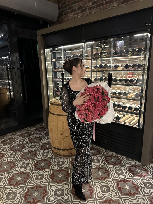 вечерние платье с блестками