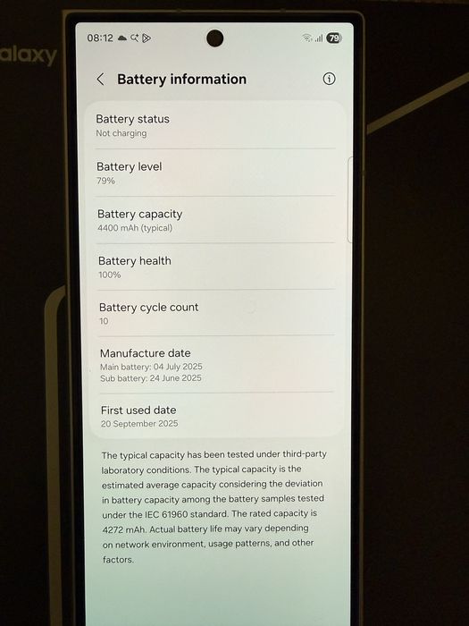 Samsung Galaxy Z Fold 7 256 GB Silver Shadow