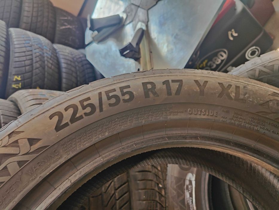2бр.летни гуми 225/55/17 Continental
