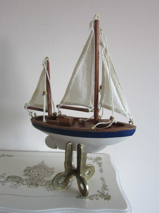 Vas cu panze vintage handmade Franta anii '80