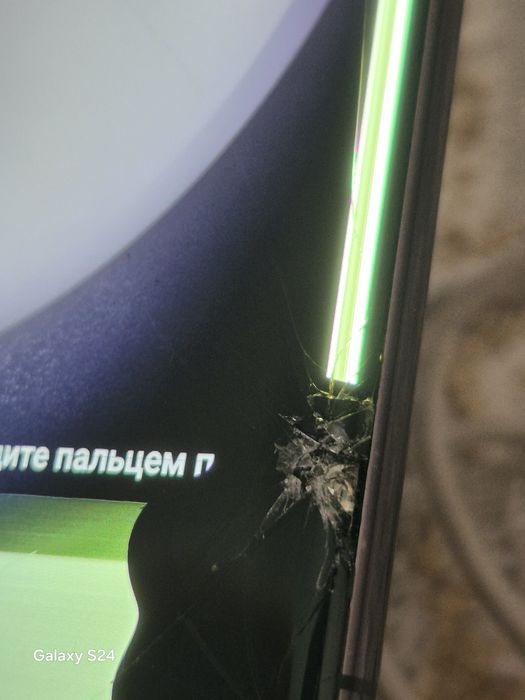 S23 ultra с разбитым дисплеем