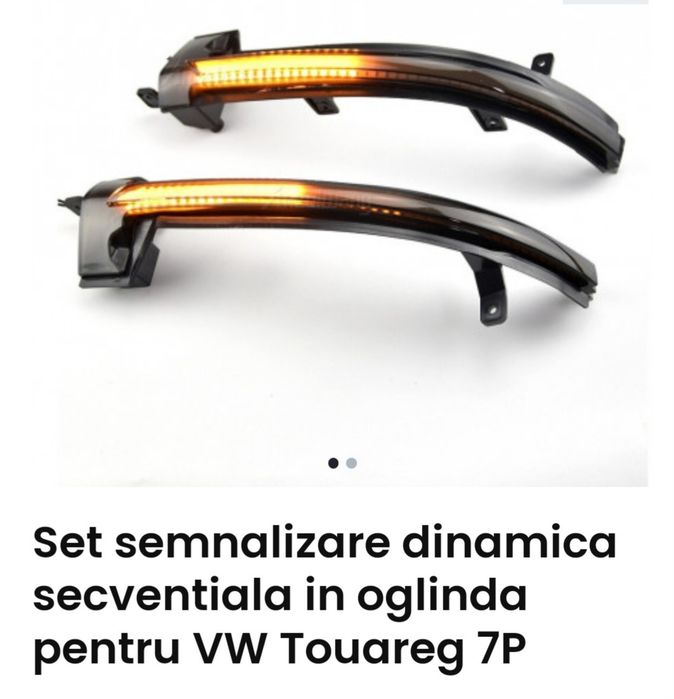 Semnalizare dinamica  in oglinda si LED semnalizare WV Touareg 7P