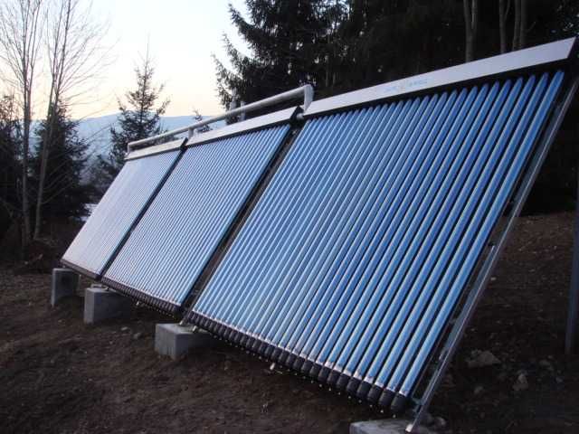 Panou solar presurizat cu tuburi vidate Heat Pipe Fornello 20 tuburi