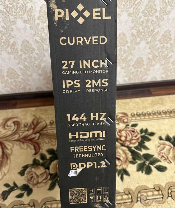 Monitor Pixel PXG27WQHD-CU 2k 144hz curved