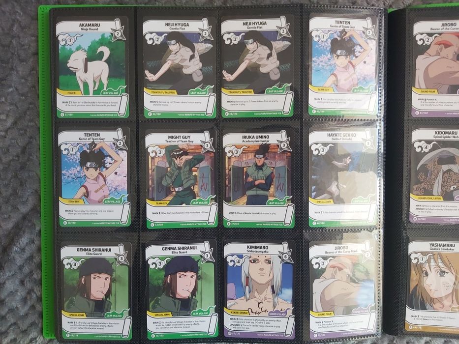 Naruto Mythos TCG карти
