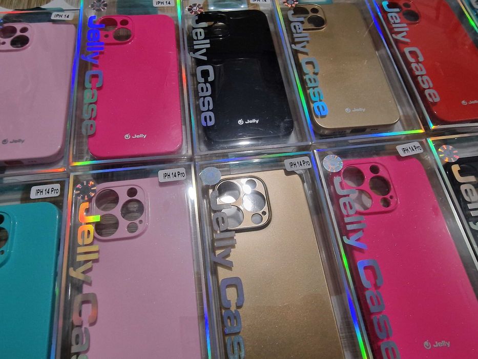 iphone 14 ,iPhone 14+ ,iPhone 14 pro , iPhone 14 pro Max jelly case
