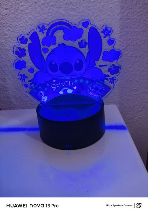 З D нощна лампа Стич