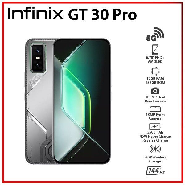 Infinix gt 30 pro igravoy 144 gers