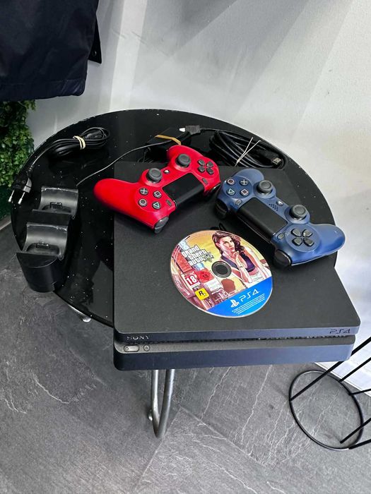 Конзола PlayStation 4 Slim, 500GB HDD, черна