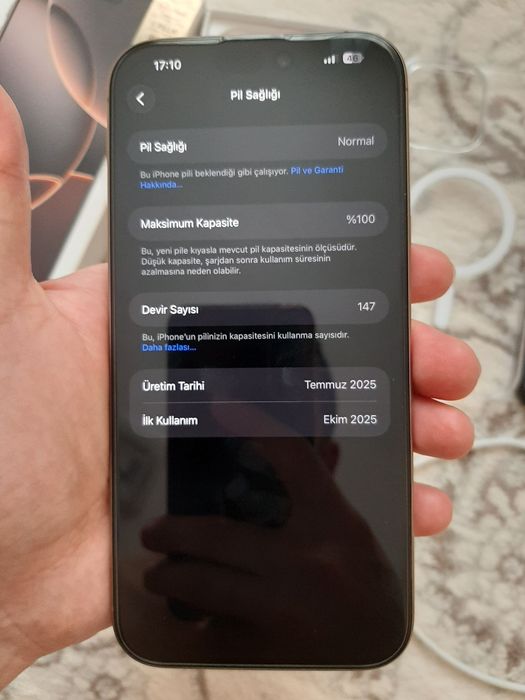 İphone 16 Pro Max 256gb 100%
