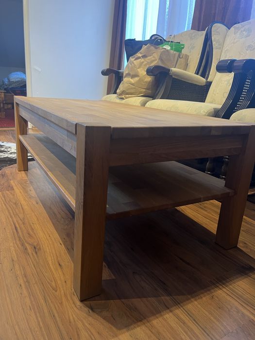 Masa cafea stejar masiv