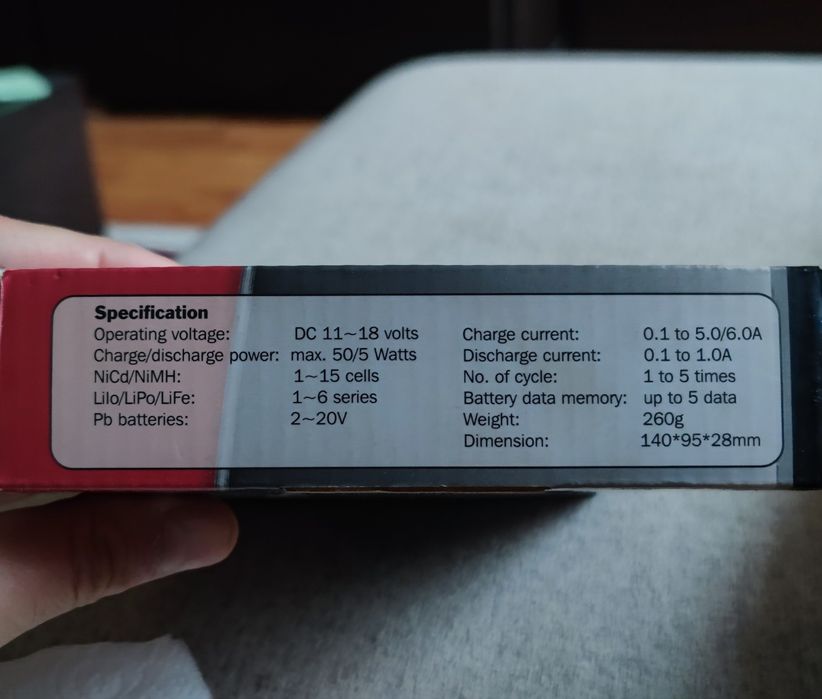 Incarcator profesional pt modelism toate tipurile de acumulatori 15 c