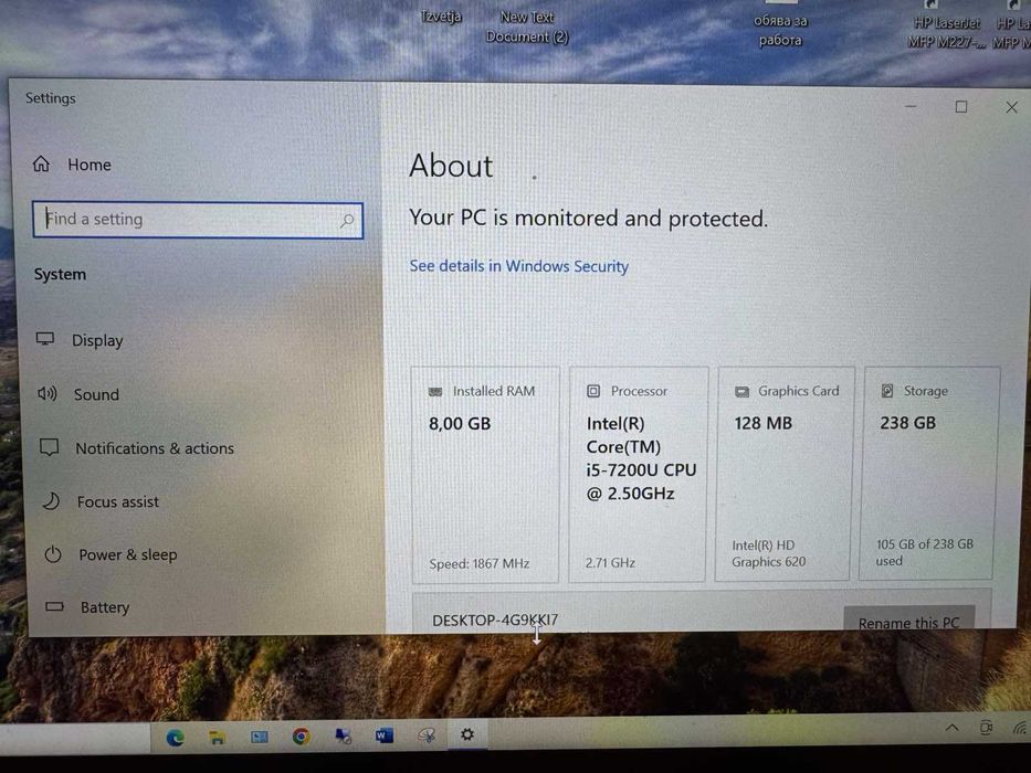 HP Spectre 360 Tuch Screen