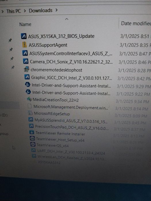 Laptop Asus  ca nou