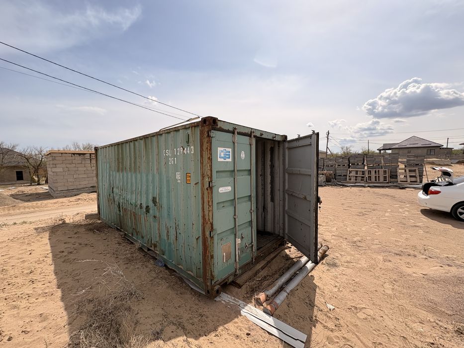 Срочно!!! Продам контейнер 20 т, находиться в городе Конаев