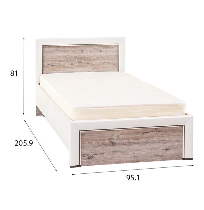 Кровать полутороспальная