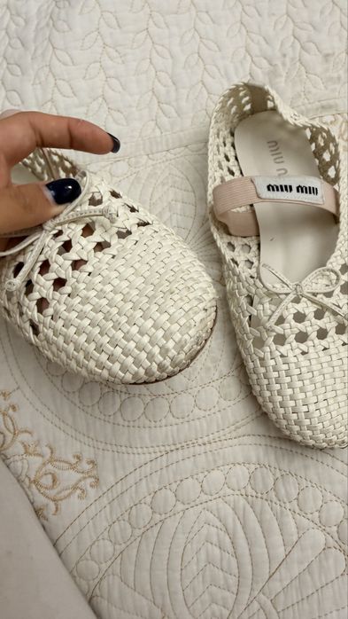 Балетки Miumiu размер 38