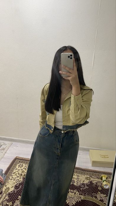 Двойка 44рр. Юбка и рубашка